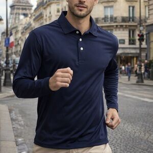 Ralph Lauren RLX Men's Dark Blue Polo
